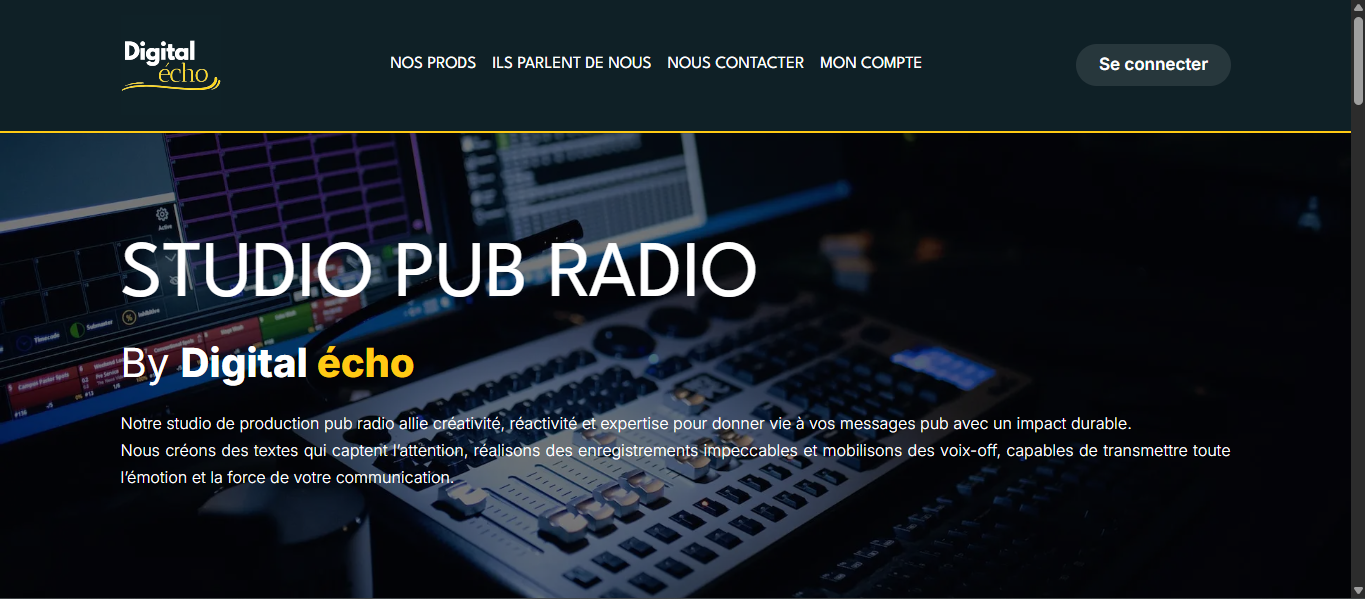 Studio pub radio by Digital écho Studio pub radio by Digital écho